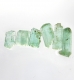 Parcel 6 pcs Rough Bluish Green Emerald Crystal 3,19 carat Natural Crystal Transparent-Translucent Afghanistan Purchase Now!