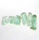 Parcel 6 pcs Rough Bluish Green Emerald Crystal 3,19 carat Natural Crystal Transparent-Translucent Afghanistan Purchase Now!