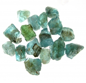 Parti 16 st Bra Pris Fin Oslipad Ljus Blågrön Apatit 63,52 carat Transparent Naturlig Kristall fr Madagaskar Köp Nu!