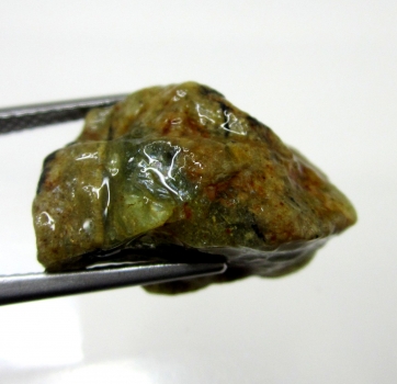 Bra Pris Rå Oslipad Fin Oliv Grön Peridot 21,52 carat Naturlig Kristall Translucent från Pakistan Köp Nu!