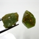 Parti 2 st Bra Pris Rå Oslipad Fin Oliv Grön Peridot 17,77 carat Naturlig Kristall Translucent från Pakistan Köp Nu!