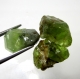 Parti 3 st Bra Pris Rå Oslipad Fin Oliv Grön Peridot 27,96 carat Naturlig Kristall Transparent-Translucent från Pakistan Köp Nu!