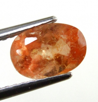 Bra Pris Sällsynt Äkta Obehandlad Imperial Rosa Orange Topas 1,52 carat Oval Slipad Ouro Preto, Minas Gerais, Brazil Köp Nu!