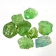 Bra Pris Parti 8 st Mycket Sällsynt Intensiv Grön Tsavorit Granat 5,65 carat Naturlig Kristall Topp Kvalitet från Tanzania Köp Nu!