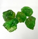 Bra Pris Parti 5 st Mycket Sällsynt Intensiv Grön Tsavorit Granat 7,52 carat Naturlig Kristall Topp Kvalitet från Tanzania Köp Nu!