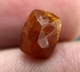 Bra Pris Stor Mycket sällsynt Orange Gul Scheelit 6,30 carat Kudd Slipning Spännande Samlarsten från Pakistan Köp Nu!