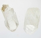 Bra Pris Parti 2 st Rå Oslipad Äkta Bergkristall (Färglös Kvarts) 83,5 carat Naturlig Terminerad Kristall Fin Kvalitet från Brasilien Köp Nu!