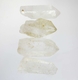 Bra Pris Parti 4 st Rå Oslipad Äkta Bergkristall (Färglös Kvarts) 226 carat Naturlig Terminerad Kristall Fin Kvalitet från Brasilien Köp Nu!