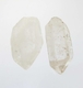 Bra Pris Parti 2 st Rå Oslipad Äkta Bergkristall (Färglös Kvarts) 110 carat Naturlig Terminerad Kristall Fin Kvalitet från Brasilien Köp Nu!