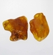 Bra Pris Parti 2 st Mycket Fin Kvalitet Rå Oslipad Äkta Bärnsten 31,69 carat Härlig Färg Transparent-Translucent från Östersjön Köp Nu!