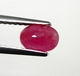 Good Price Very Nice Pinkish Red - Purple Red Ruby 0,71 carat Oval Cut Nice Luster & Price Worthy Quality from Madagascar Purchase Now!