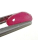 Good Price Very Nice Pinkish Red - Purple Red Ruby 0,71 carat Oval Cut Nice Luster & Price Worthy Quality from Madagascar Purchase Now!