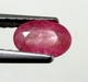 Bra Pris Mycket Fin Rosaaktigt Röd - Purpur Röd Rubin 0,55 carat Oval Slipad Fin Lyster & Prisvärd Kvalitet från Madagaskar Köp Nu!