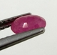 Bra Pris Mycket Fin Rosaaktigt Röd - Purpur Röd Rubin 0,49 carat Oval Slipad Fin Lyster & Prisvärd Kvalitet från Madagaskar Köp Nu!