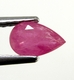 Good Price Very Nice Pinkish Red - Purple Red Ruby 0,49 carat Pear Cut Nice Luster & Price Worthy Quality from Madagascar Purchase Now!