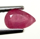Good Price Very Nice Pinkish Red - Purple Red Ruby 0,54 carat Pear Cut Nice Luster & Price Worthy Quality from Madagascar Purchase Now!