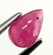 Good Price Very Nice Pinkish Red - Purple Red Ruby 0,41 carat Pear Cut Nice Luster & Price Worthy Quality from Madagascar Purchase Now!