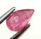 Good Price Very Nice Pinkish Red - Purple Red Ruby 0,50 carat Pear Cut Nice Luster & Price Worthy Quality from Madagascar Purchase Now!
