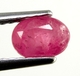 Bra Pris Mycket Fin Rosaaktigt Röd - Purpur Röd Rubin 0,61 carat Oval Slipad Fin Lyster & Prisvärd Kvalitet från Madagaskar Köp Nu!
