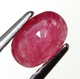 Bra Pris Mycket Fin Rosaaktigt Röd - Purpur Röd Rubin 0,72 carat Oval Slipad Fin Lyster & Prisvärd Kvalitet från Madagaskar Köp Nu!