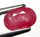 Bra Pris Mycket Fin Rosaaktigt Röd - Purpur Röd Rubin 0,72 carat Oval Slipad Fin Lyster & Prisvärd Kvalitet från Madagaskar Köp Nu!