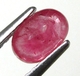 Bra Pris Mycket Fin Rosaaktigt Röd - Purpur Röd Rubin 0,63 carat Oval Slipad Fin Lyster & Prisvärd Kvalitet från Madagaskar Köp Nu!