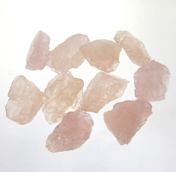 Bra Pris Parti 10 st Mycket Fin Färg Morganit (Rosa Beryll) 48,82 carat Naturlig Kristall Bra Kvalitet från Nigeria Köp Nu!