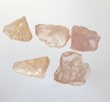 Bra Pris Parti 5 st Mycket Fin Färg Morganit (Rosa Beryll) 19,53 carat Naturlig Kristall Bra - Mycket Bra Kvalitet från Nigeria Köp Nu!