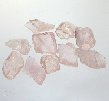 Bra Pris Parti 10 st Mycket Fin Färg Morganit (Rosa Beryll) 17,84 carat Naturlig Kristall Mycket Bra Kvalitet från Nigeria Köp Nu!