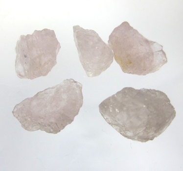 Bra Pris Parti 5 st Mycket Fin Färg Morganit (Rosa Beryll) 28,82 carat Naturlig Kristall från Nigeria Köp Nu!