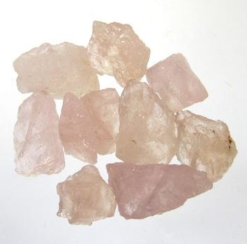 Bra Pris Parti 10 st Mycket Fin Färg Morganit (Rosa Beryll) 34,19 carat Naturlig Kristall Bra Kvalitet från Nigeria Köp Nu!