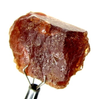 Bra Pris Stor Obehandlad Mycket Fin Orange Brun Spessartit Granat 63,43 carat Naturlig Kristall/Brottstycke från Afganistan Köp Nu!