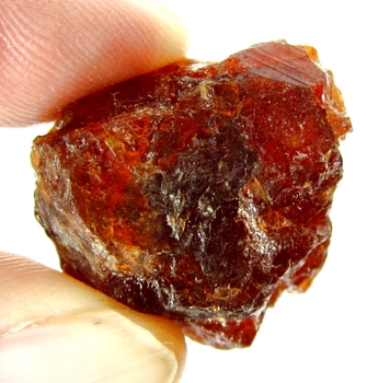 Bra Pris Stor Obehandlad Mycket Fin Orange Brun Spessartit Granat 78,28 carat Naturlig Kristall/Brottstycke från Afganistan Köp Nu!
