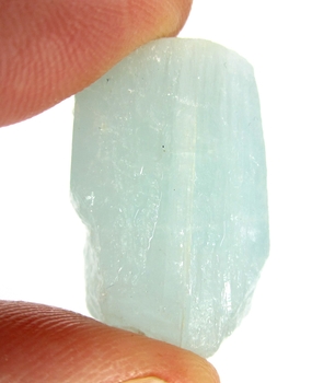 Bra Pris Mycket Fin Rå Oslipad Blå-Blågrön Akvamarin 64,50 carat Naturlig Kristall Fin Färg & Kvalitet från Skardu Pakistan Köp Nu!