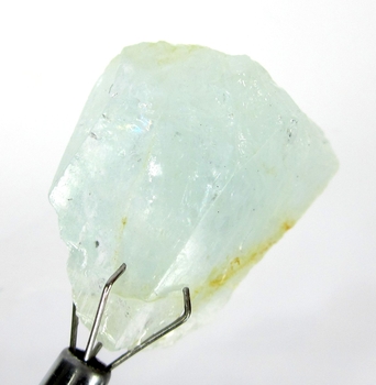 Bra Pris Mycket Fin Rå Oslipad Blå-Blågrön Akvamarin 28,15 carat Naturlig Kristall Fin Färg & Kvalitet från Skardu Pakistan Köp Nu!