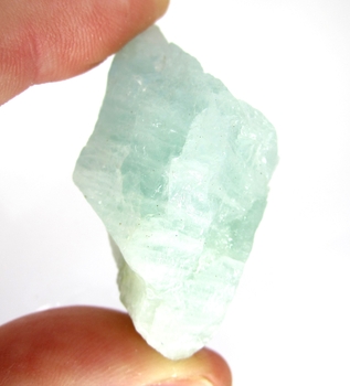 Bra Pris Mycket Fin Rå Oslipad Blå-Blågrön Akvamarin 162,10 carat Naturlig Kristall Fin Färg & Kvalitet från Skardu Pakistan Köp Nu!