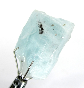 Bra Pris Mycket Fin Rå Oslipad Blå-Blågrön Akvamarin 24,75 carat Naturlig Kristall Fin Färg & Kvalitet från Skardu Pakistan Köp Nu!