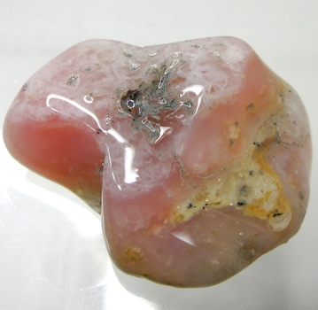 Bra Pris Mycket Fin Rosa Opal (Opalit) 44,00 carat Polerad Naturlig Kristall/Bit Bra Färg & Kvalitet från Fyndighet i Peru Köp Nu!