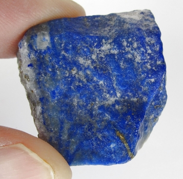 Bra Pris Rå Oslipad Vackert Blå Afgansk Lapis Lazuli 20 gram Brottstycke Bra Kvalitet Köp Nu!