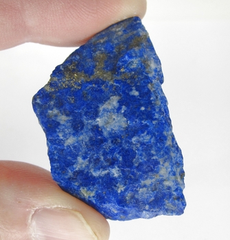 Bra Pris Rå Oslipad Mycket Vackert Blå Afgansk Lapis Lazuli 18 gram Naturligt Brottstycke Bit Topp Kvalite & Finaste Blå Färg Samlarsten Köp Nu!