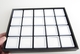 Bra Pris Etui  till ädelstenssamling inklusive 20 st 40x40 mm vita plast box, Svart öppen ram. Storlek på lådan är 240x190 mm Köp Nu!