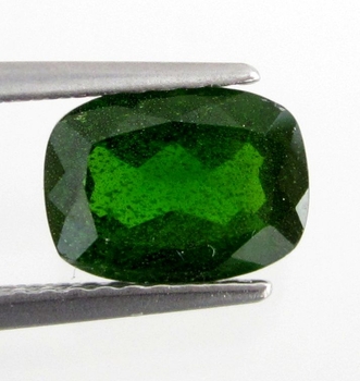 Bra Pris Sällsynt Sibirisk Krom Diopsid 1,39 carat Kudd Slipning Mycket Fin Djup Grön Färg Köp Nu!