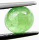 Bra Pris Mycket Fin Grön Tsavorit Granat 0,91 carat Oval Cabochon Mycket Bra Slipning & Lyster från Tanzania Köp Nu!
