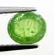 Bra Pris Mycket Fin Grön Tsavorit Granat 1,21 carat Oval Cabochon Mycket Bra Slipning & Lyster från Tanzania Köp Nu!