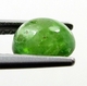 Bra Pris Mycket Fin Grön Tsavorit Granat 1,25 carat Oval Cabochon Mycket Bra Slipning & Lyster från Tanzania Köp Nu!