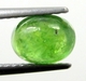 Bra Pris Mycket Fin Grön Tsavorit Granat 1,41 carat Oval Cabochon Mycket Bra Slipning & Lyster från Tanzania Köp Nu!