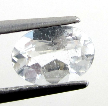 Bra Pris Fin Obehandlad Goshenit (Vit Beryll) 0,77 carat Oval Slipning Fin Kvalitet & Lyster från Brasilien Köp Nu!