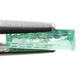 Bra Pris Mycket Sällsynt Blåaktigt Grön Smaragd 0,33 carat Baguett Slipning Hög Kvalitet från Panjshir Valley Afganistan Köp Nu!