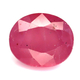 Bra Pris Mycket Fin Kvalitet Behandlad Rödrosa Rubin 6,68 carat Oval Fasett Slipad från Madagaskar Köp Nu!
