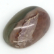Bra Pris Fin Flerfärgad Randig Flourit 39,44 carat Oval Cabochon Slipning Bra Kvalitet & Färg från Kina Köp Nu!